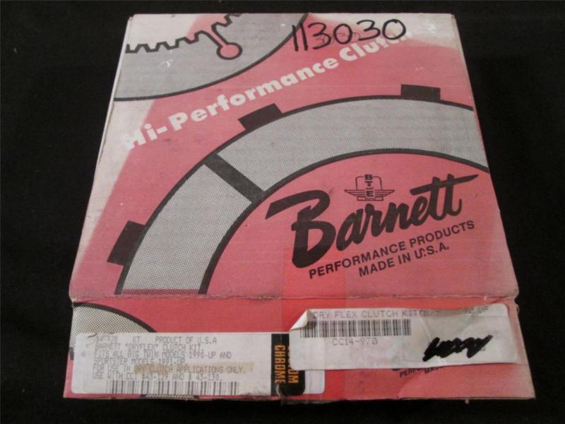 Barnett dryflex clutch kit for h-d big twin and xl