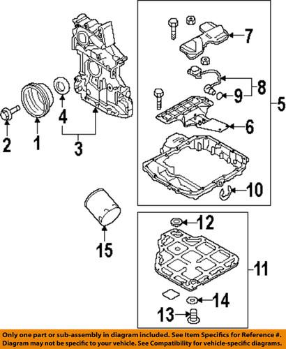 Mazda oem n3r114302 engine oil filter/oil filter