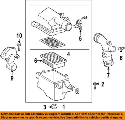 Toyota oem 1780121060 air filter