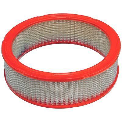 Autolite ca3588 air filter element extra life round paper white tbi each