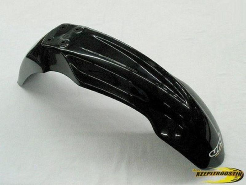 Ufo black front fender plastic for honda crf 450 2004-2008 crf450 450r