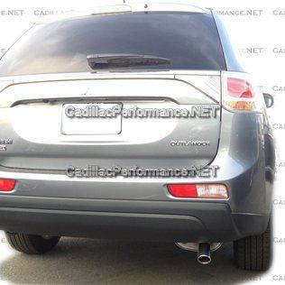 2014 mitsubishi outlander exhaust muffler tip