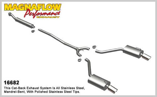 Magnaflow 16682 nissan altima stainless cat-back system performance exhaust