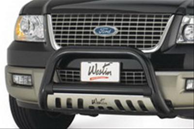 Westin automotive ultimate bull bar steel black powdercoated dodge ram each