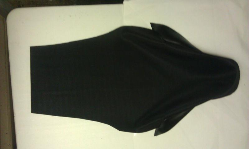 New black yamaha pw50 pw yz50 gripper seat cover