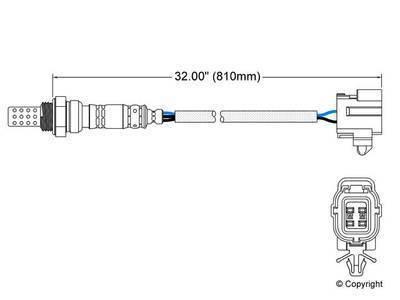 Wd express 800 32053 745 oxygen sensor-walker oxygen sensor