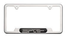 Oem subaru spt polished license plate frame