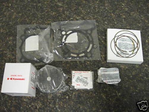 New 2012 kx450f kx 450f genuine oem kawasaki top end kit piston rings gaskets