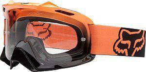 Fox racing airspc 2014 mx/offroad goggle day glow orange/clear lens