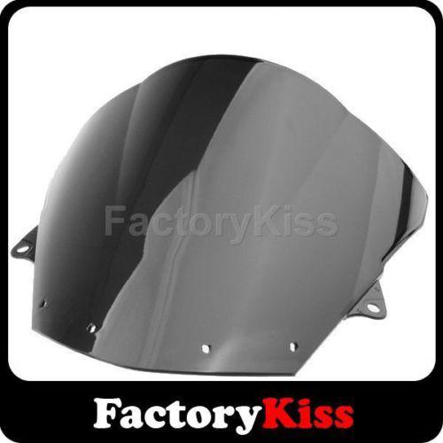 Gau new windshield windscreen for kawasaki zx6r zx 6r 2009-2010 black #260