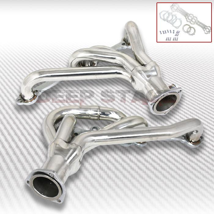 Ss tubular exhaust manifold header extractor chevy camaro/malibu small block