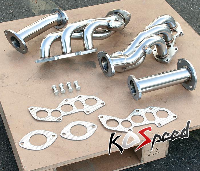 Stainless steel ss exhaust header 06-10 lexus is250 altezza xe20 4gr-fse 6cyl