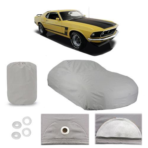 Ford mustang 5 layer car cover fitted outdoor water proof rain sun dust 1st gen