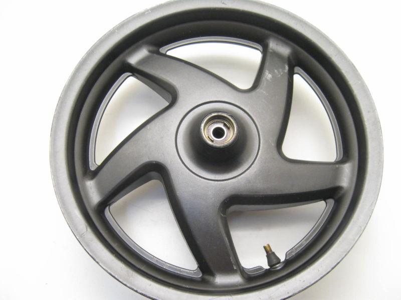 Front wheel rim nss250s reflex sport scooter 01-07 02 03 04 05 06 hub mag tire  