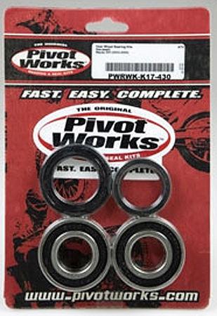 Pivot works rear wheel bearing kit - kawasaki bayou 220 - 88-02 --pwrwk-k17-430