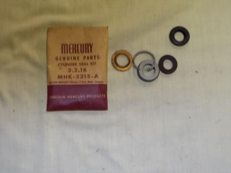 Mercury 1957-1958 nos power steering cylinder seal kit. 
