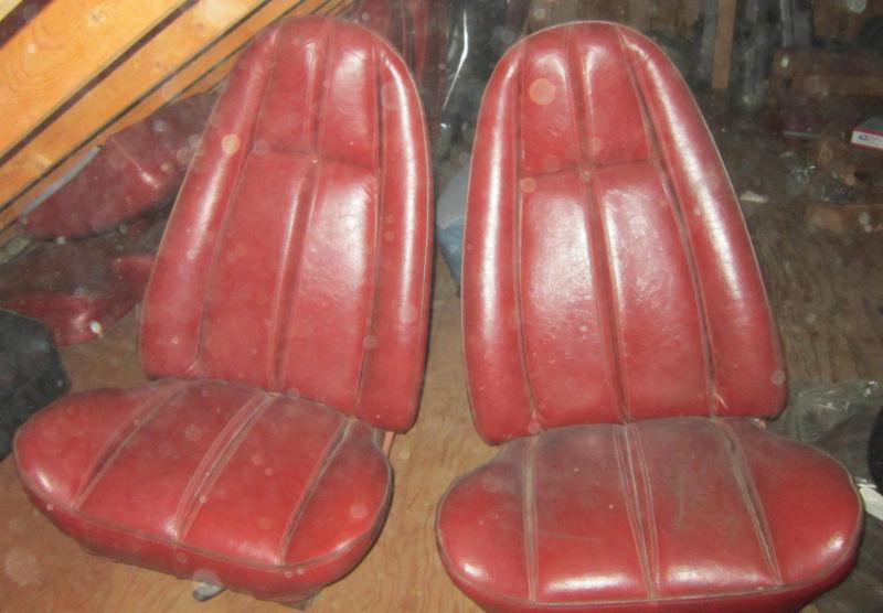 75 76 amc american motors pacer left & right bucket seats