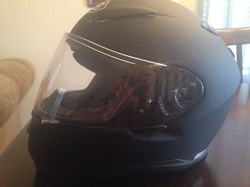 Shoei rf1100 helmet matte black. extra small