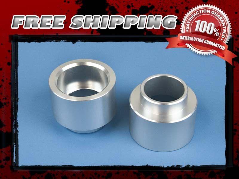 Silver aluminum coil spacer lift kit rear 2" 4x2 2wd 4x4 4wd