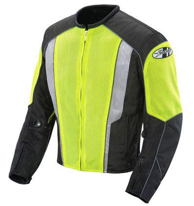 Joe rocket phoenix 5.0 mens jacket neon black lg