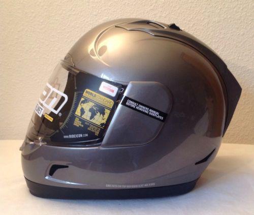 Icon alliance ssr full face helmet-medium brand new-no reserve!! save big!