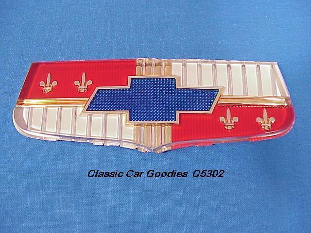 1953 chevy belair 210 150 trunk emblem. brand new!