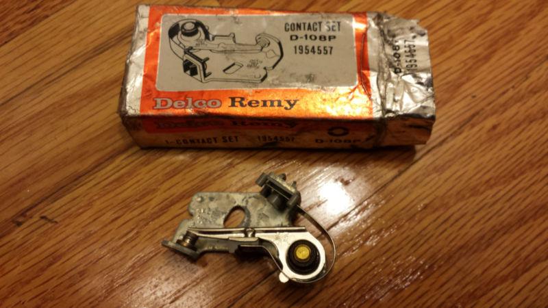 Lot of 2 nos delco remy contact points set d-108p 1954557