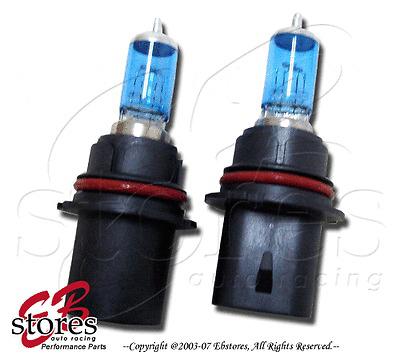 Super white 1pair 12v 65/45w 9004 xenon hid high low beam light bulbs 5000k 2pc