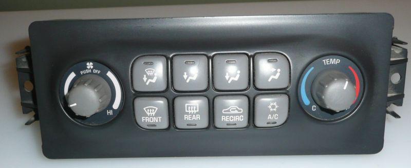 2000 – 2004 pontiac bonneville heater climate control … pn: 25718688