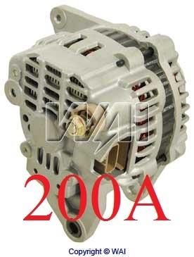 Alternator high output sebring stratus eclipse 2.4l l4 2001-03 2005 200 high amp