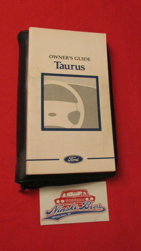 1998 ford taurus owners manual w/ case 98