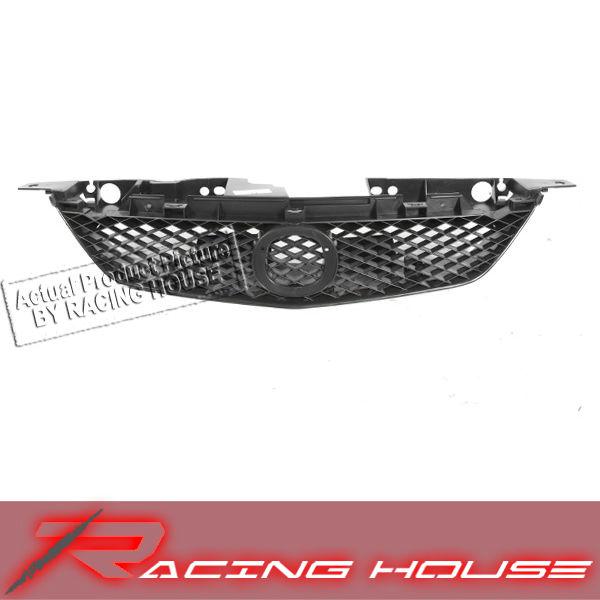 01 02 03 mazda protege black front grille grill assembly new replacement parts