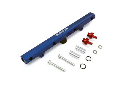 Obx fuel rail nissan 240sx silvia ka24de ka24d blue new