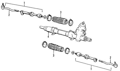 Bmw oem 32111139315 steering tie rod end/tie rod