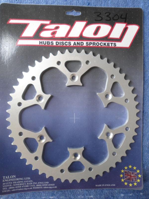 Talon rear sprocket for honda cr / crf / xr  silver 51t