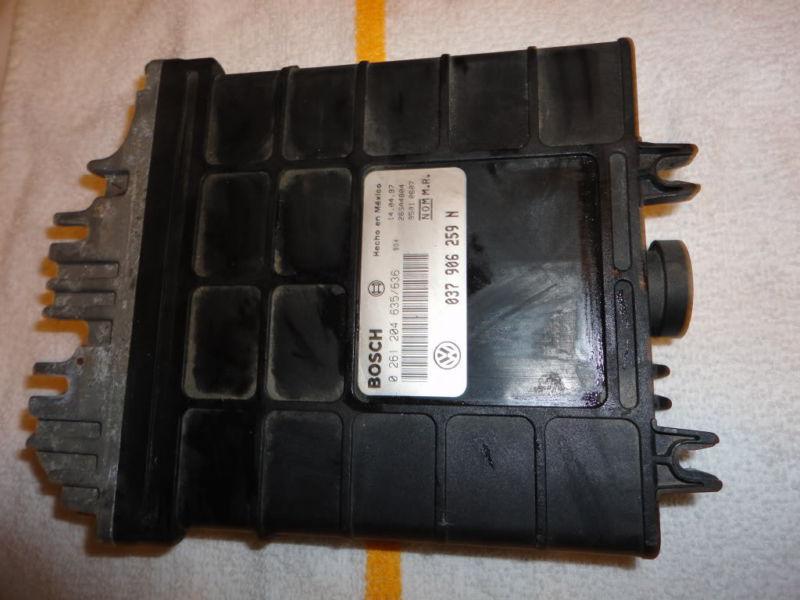 Vw mk3 aba jetta golf 5 speed  ecu obd2   0 261 204 635/636    037 906 259 n