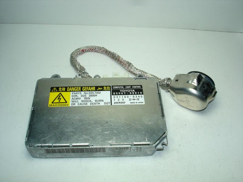 01 02 03-05 lexus is300 xenon ballast box hid starter light control computer xcu