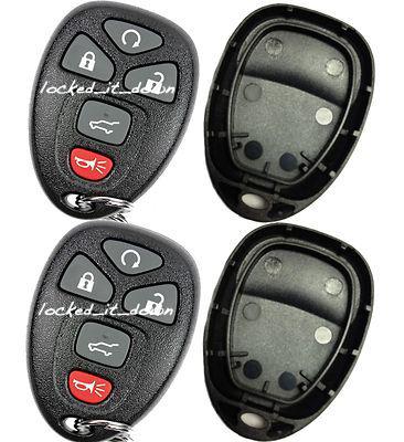 Two new gm remote start key fob case & pads