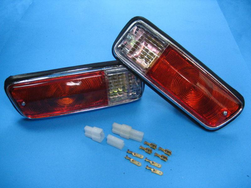 Datsun j13 521 520 1300 ute pickup  front bumper turn parking signal light 