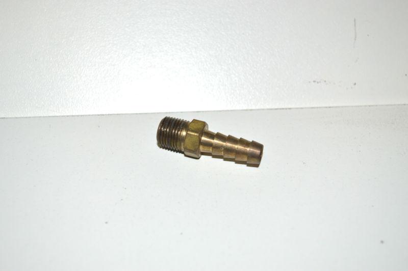 Kawasaki vintage snowmobile oil tank brass fitting ref # 92005-3505 