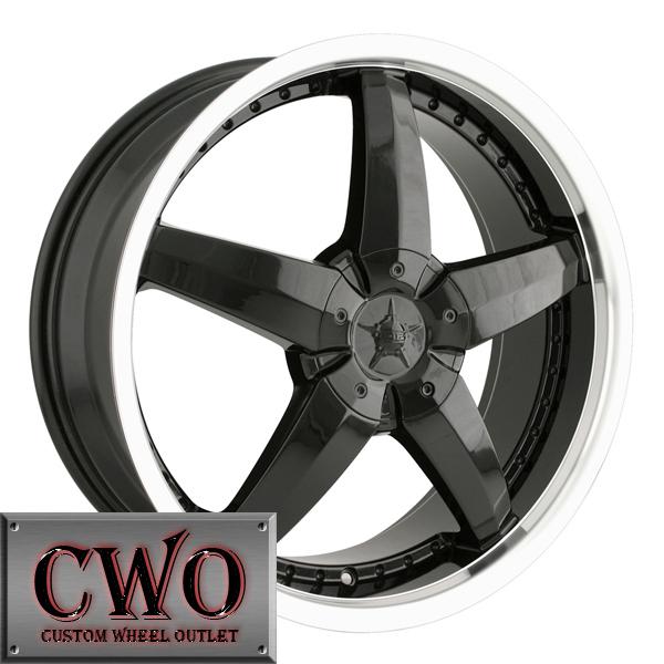 18 black dip laser wheels rims 5x110/5x115 5 lug g5 g6 cobalt grand prix am