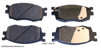 Beck arnley 086-1746c brake pad or shoe, front-disc brake pad