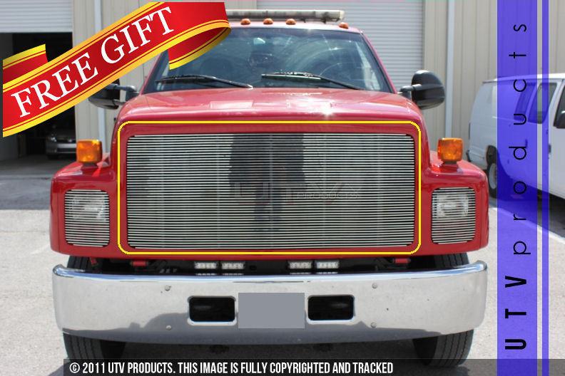 1990 - 1996 gmc kodiak 1pc replacement main chrome billet grille 91 92 93 94 95 