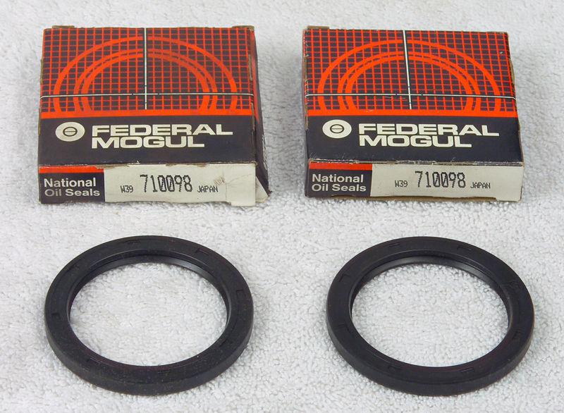 710098 national front wheel seal (set of 2) fits: chevrolet, geo, isuzu, pontiac