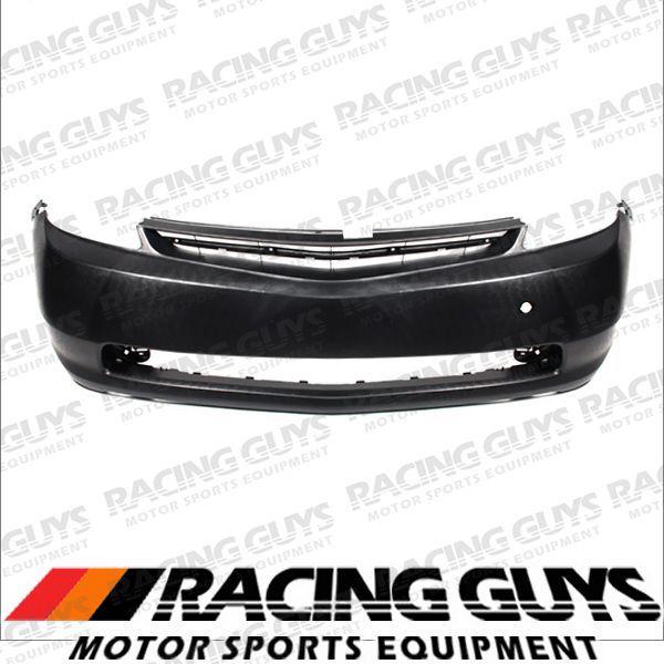 04-09 toyota prius front bumper cover matte black new facial plastic to1000353