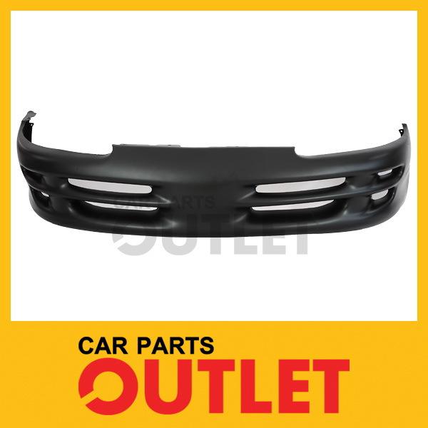 1998-2002 dodge intrepid base front bumper primered fascia 2003-2004 wo 4whl abs