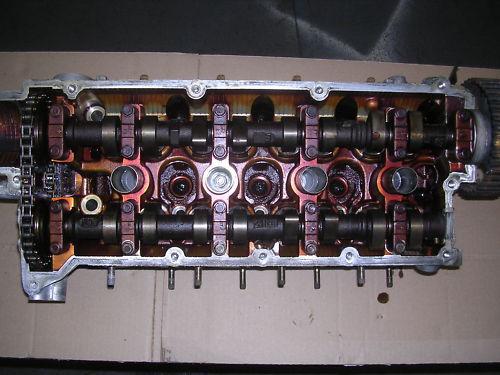 Complete cylinder head 2000 hyundai tiburon 2.0l dohc