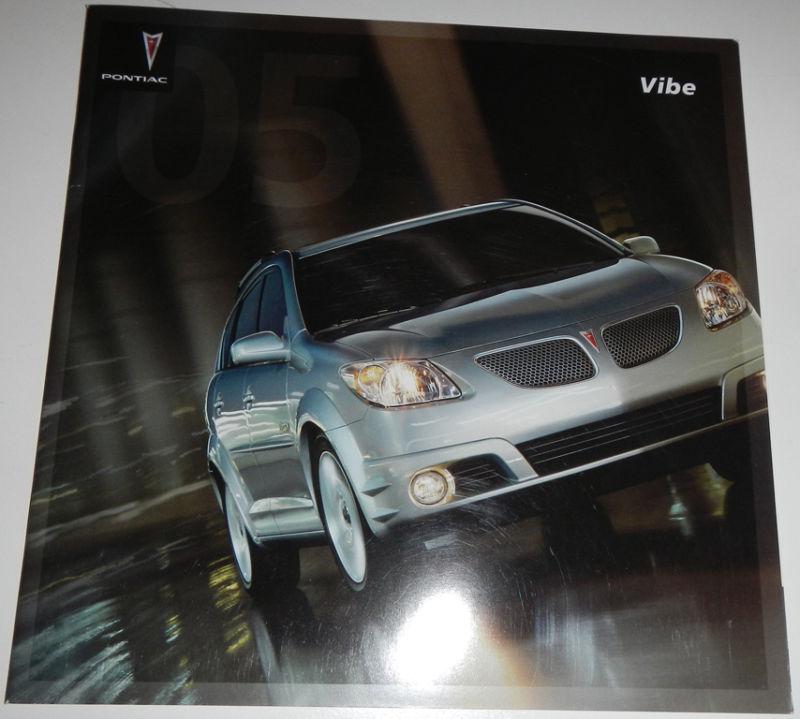 2005 pontiac vibe brochure