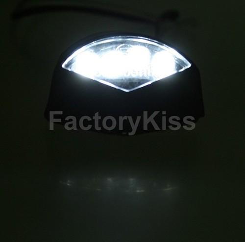 Mini white led turn signal indicator for suzuki gsxr 600 750 1000 1100 03-12