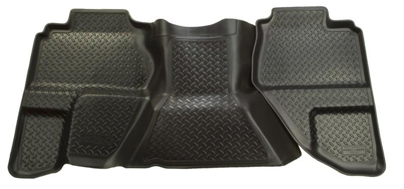 61371 husky liners floor mats silverado sierra extented cab 2007-2013 black